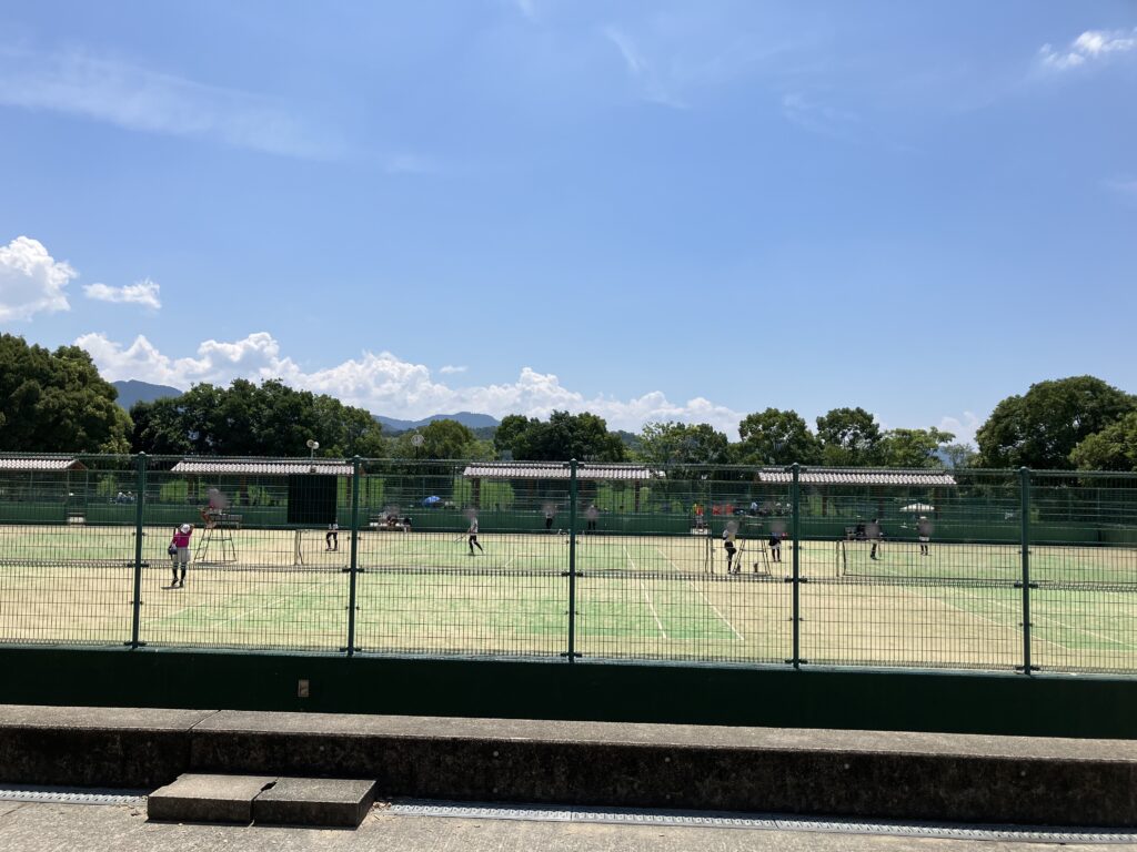 奈良県中学校夏季ソフトテニス大会①